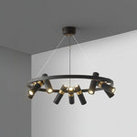 Nova Industrial Acrylic Chandelier - Lamp Outdoor