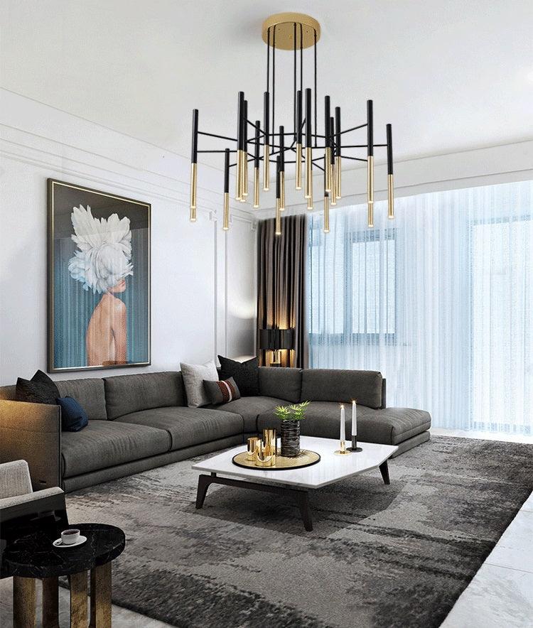 Tubular Chandelier - Lamp Outdoor