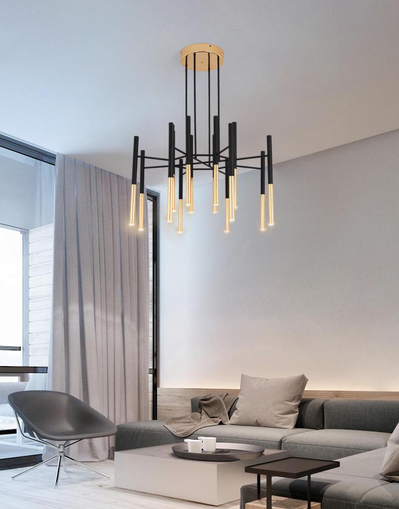 Tubular Chandelier - Lamp Outdoor
