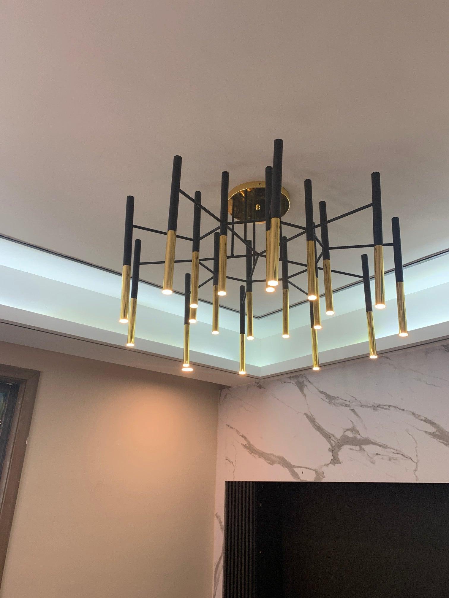 Tubular Chandelier - Lamp Outdoor