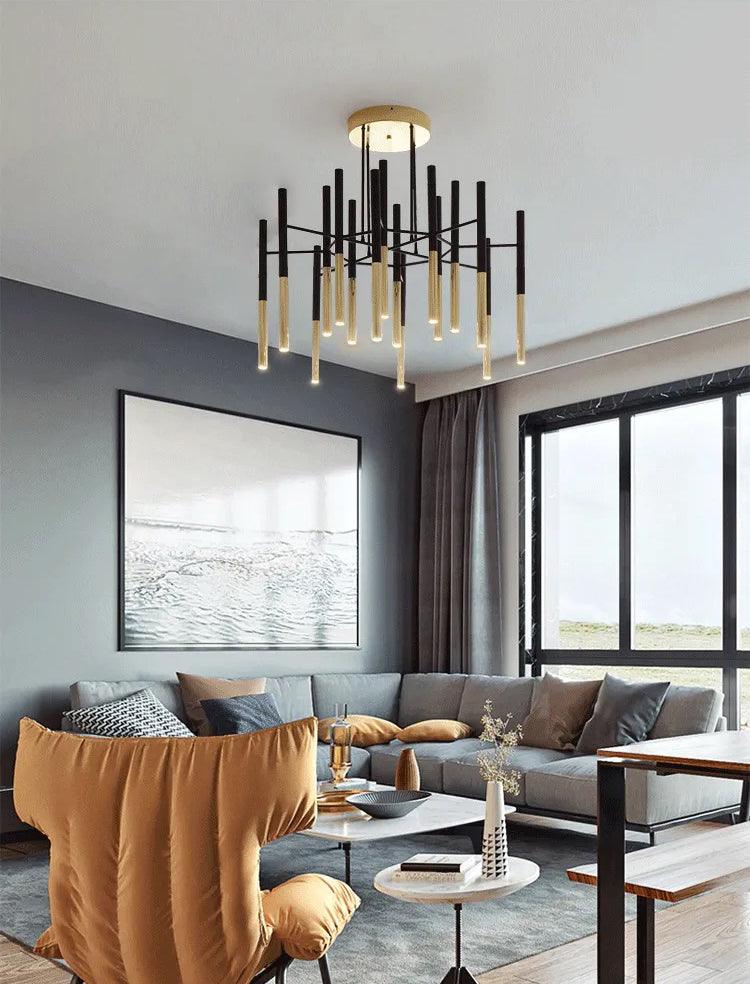 Tubular Chandelier - Lamp Outdoor