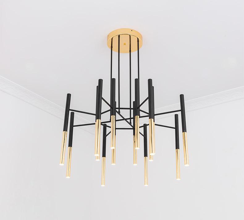 Tubular Chandelier - Lamp Outdoor