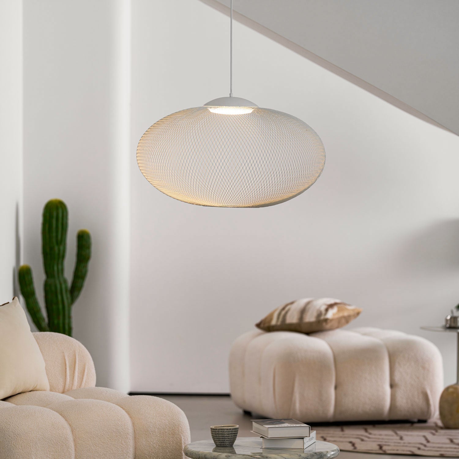 Metallic Meshwork Pendant Lamp - Lamp Outdoor