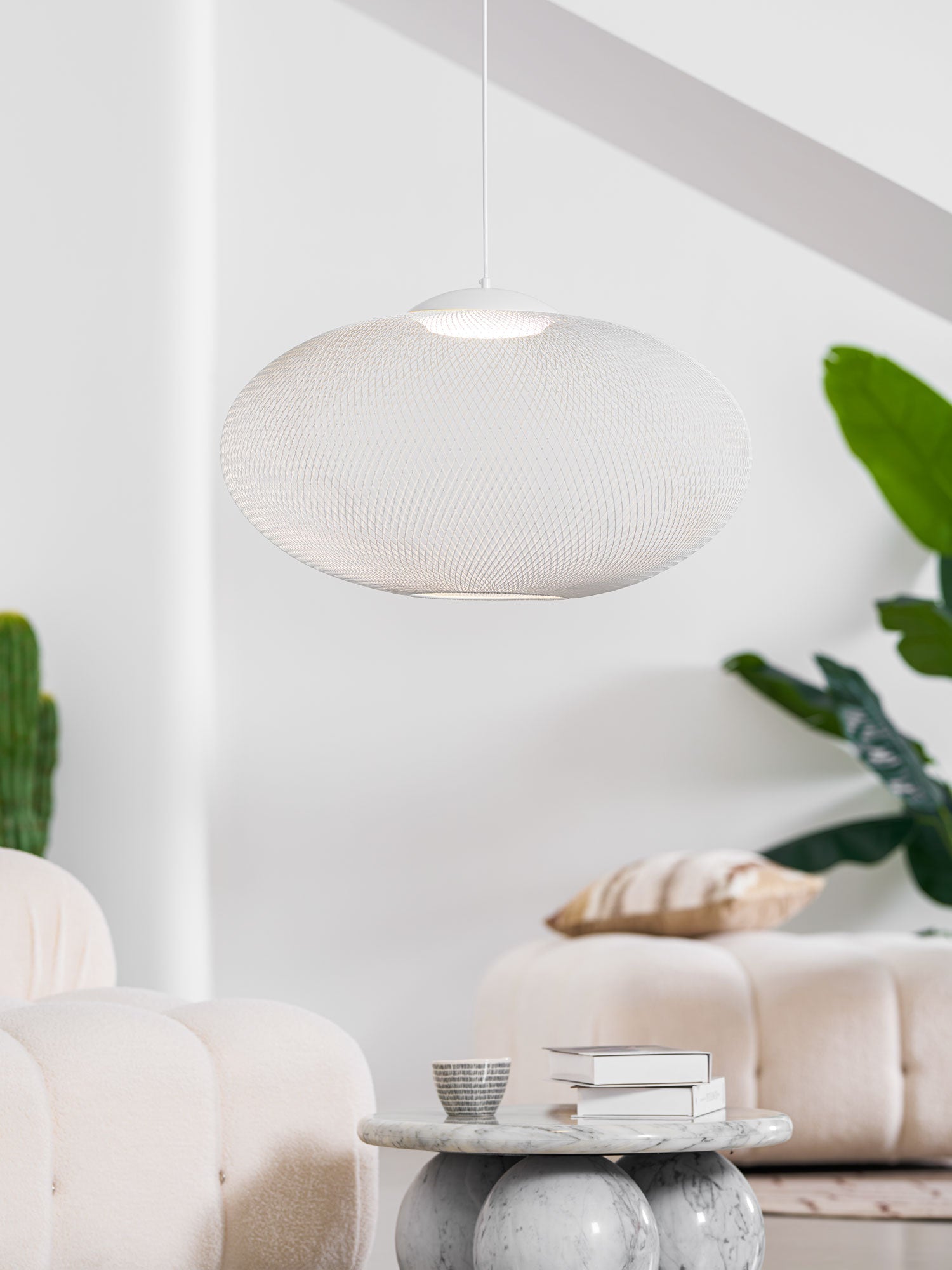 Metallic Meshwork Pendant Lamp - Lamp Outdoor