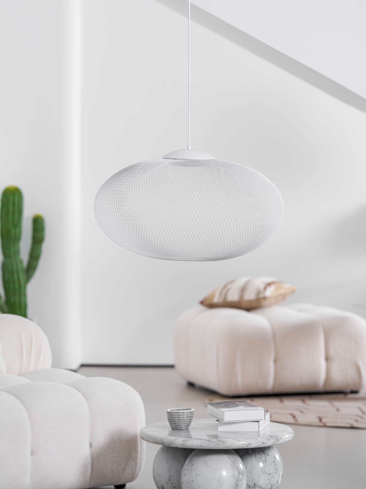 Metallic Meshwork Pendant Lamp - Lamp Outdoor