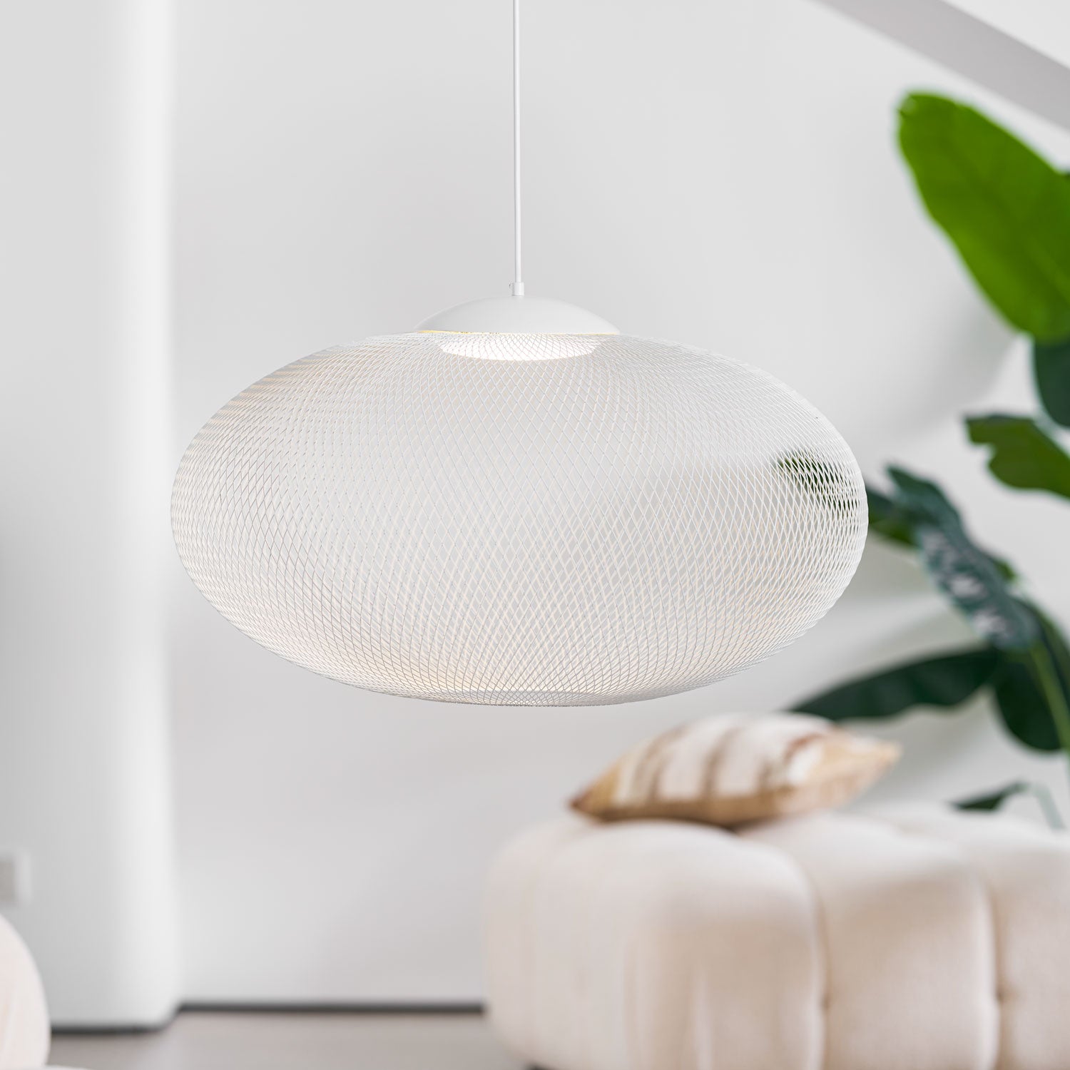 Metallic Meshwork Pendant Lamp - Lamp Outdoor