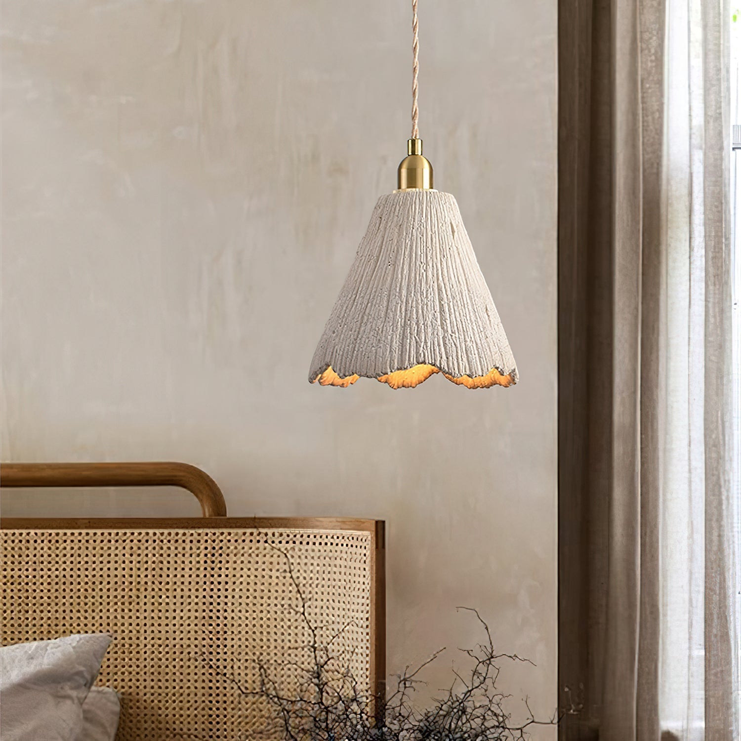 Microcement Pendant Lamp - Lamp Outdoor