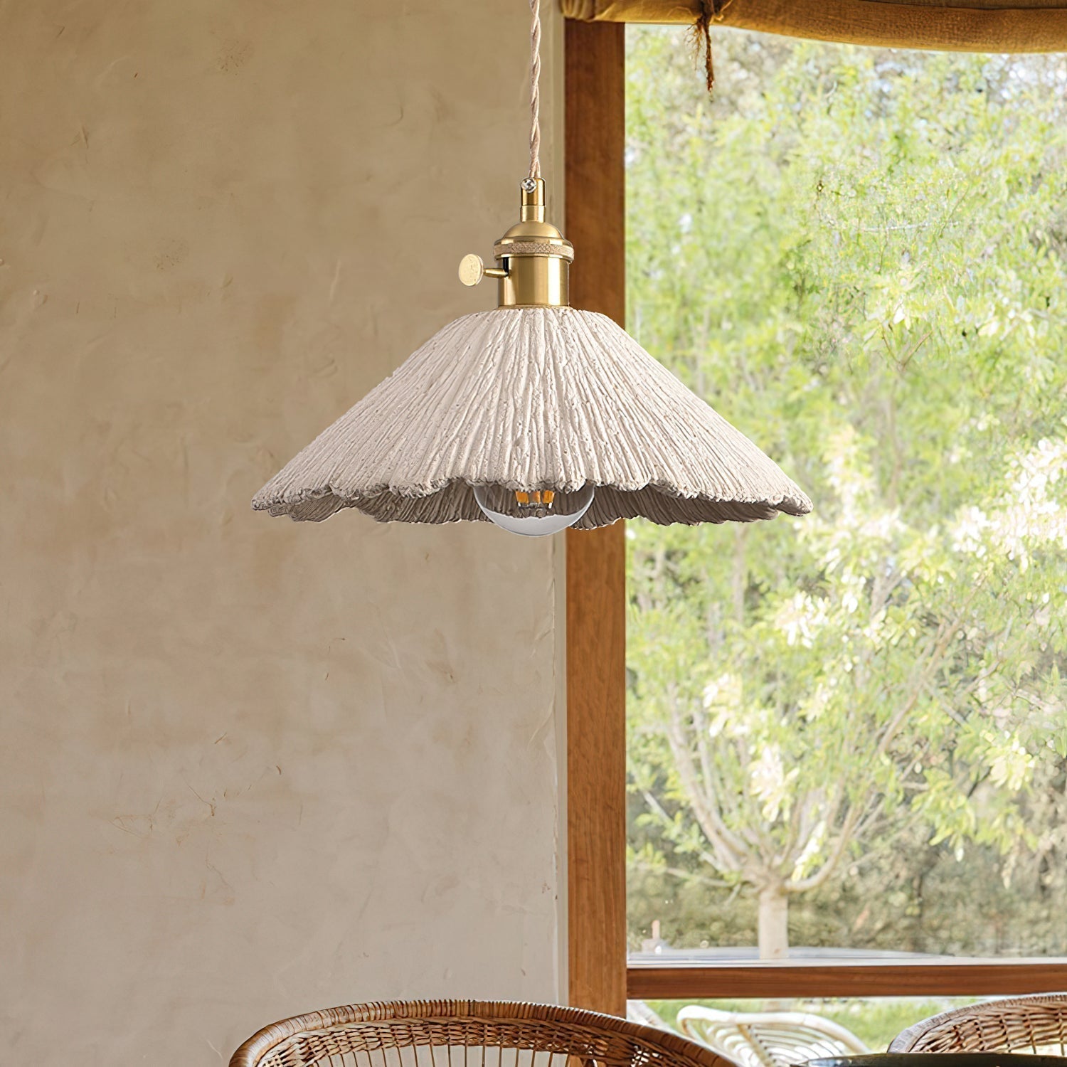 Microcement Pendant Lamp - Lamp Outdoor