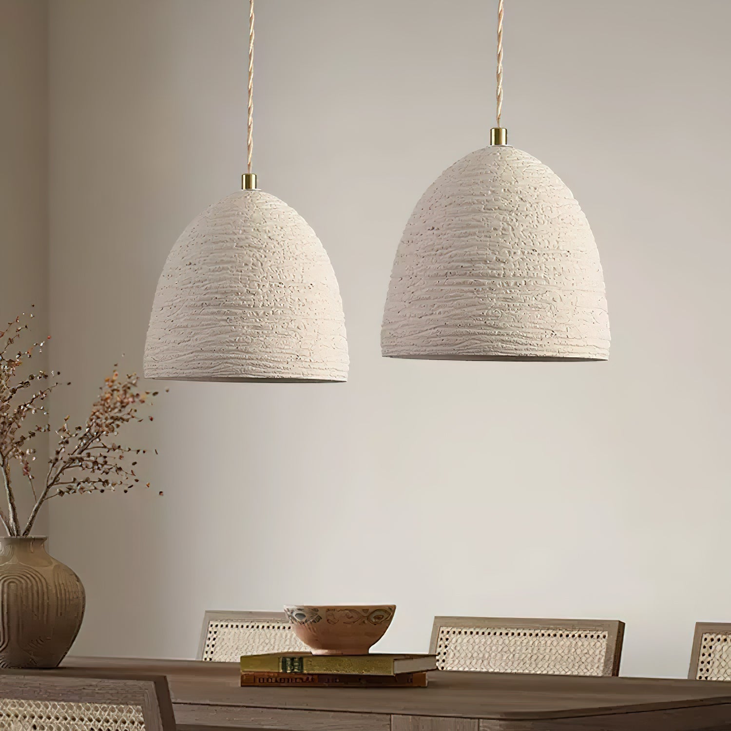 Microcement Pendant Lamp - Lamp Outdoor