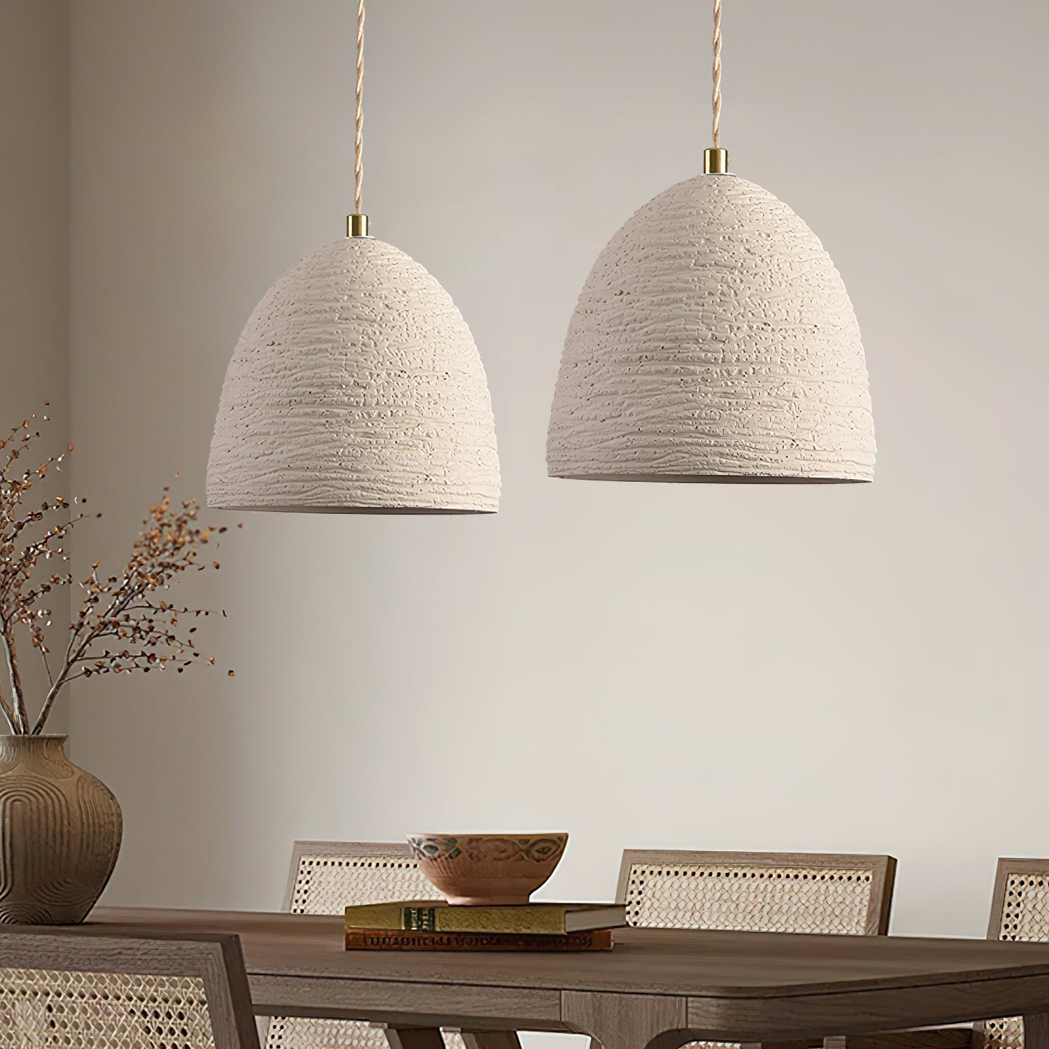 Microcement Pendant Lamp - Lamp Outdoor