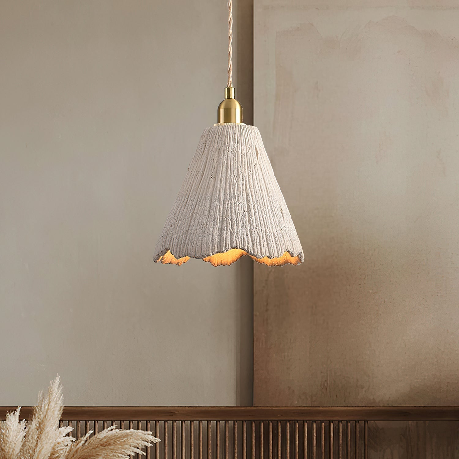 Microcement Pendant Lamp - Lamp Outdoor