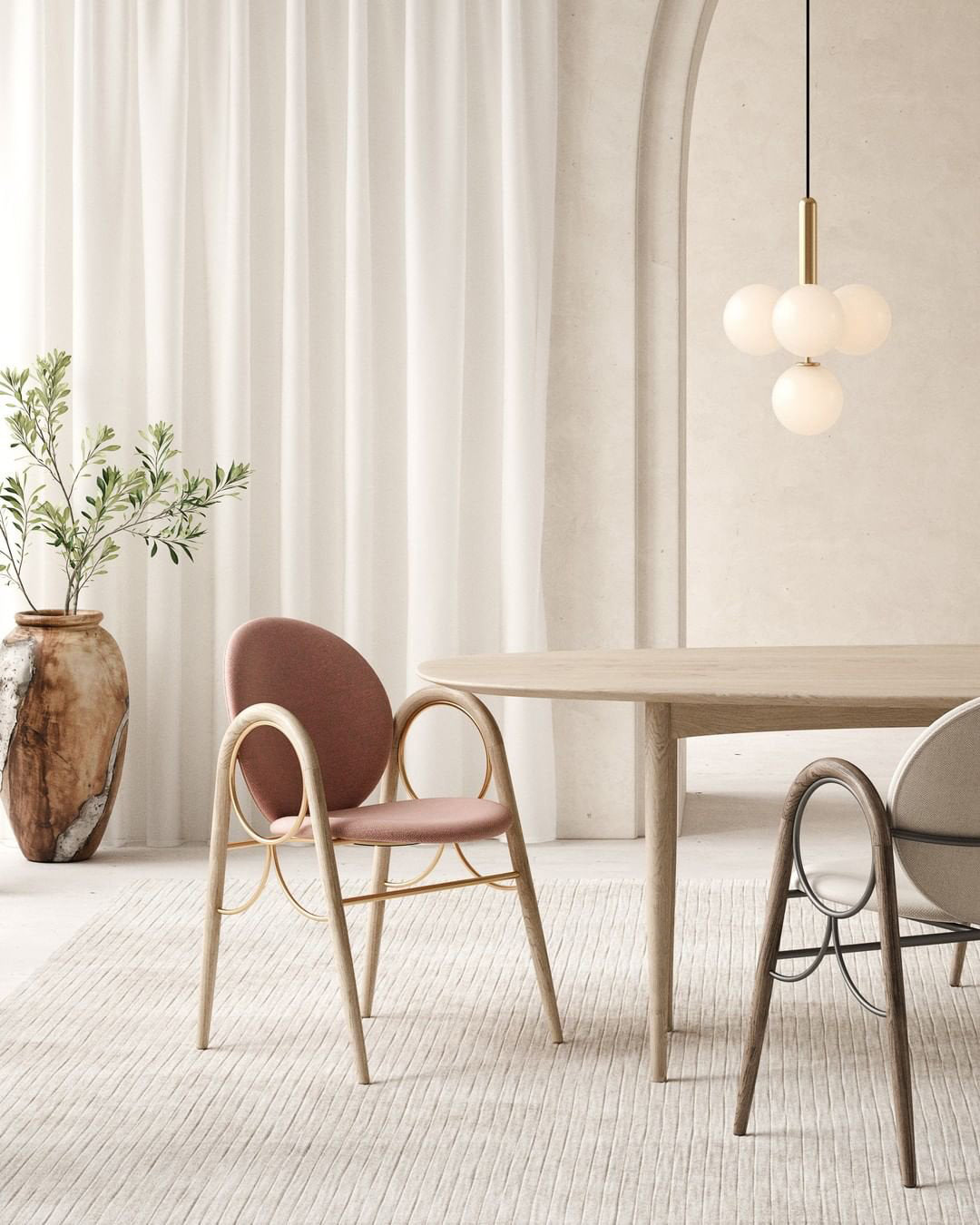 Miira Brass Pendant Light - Lamp Outdoor