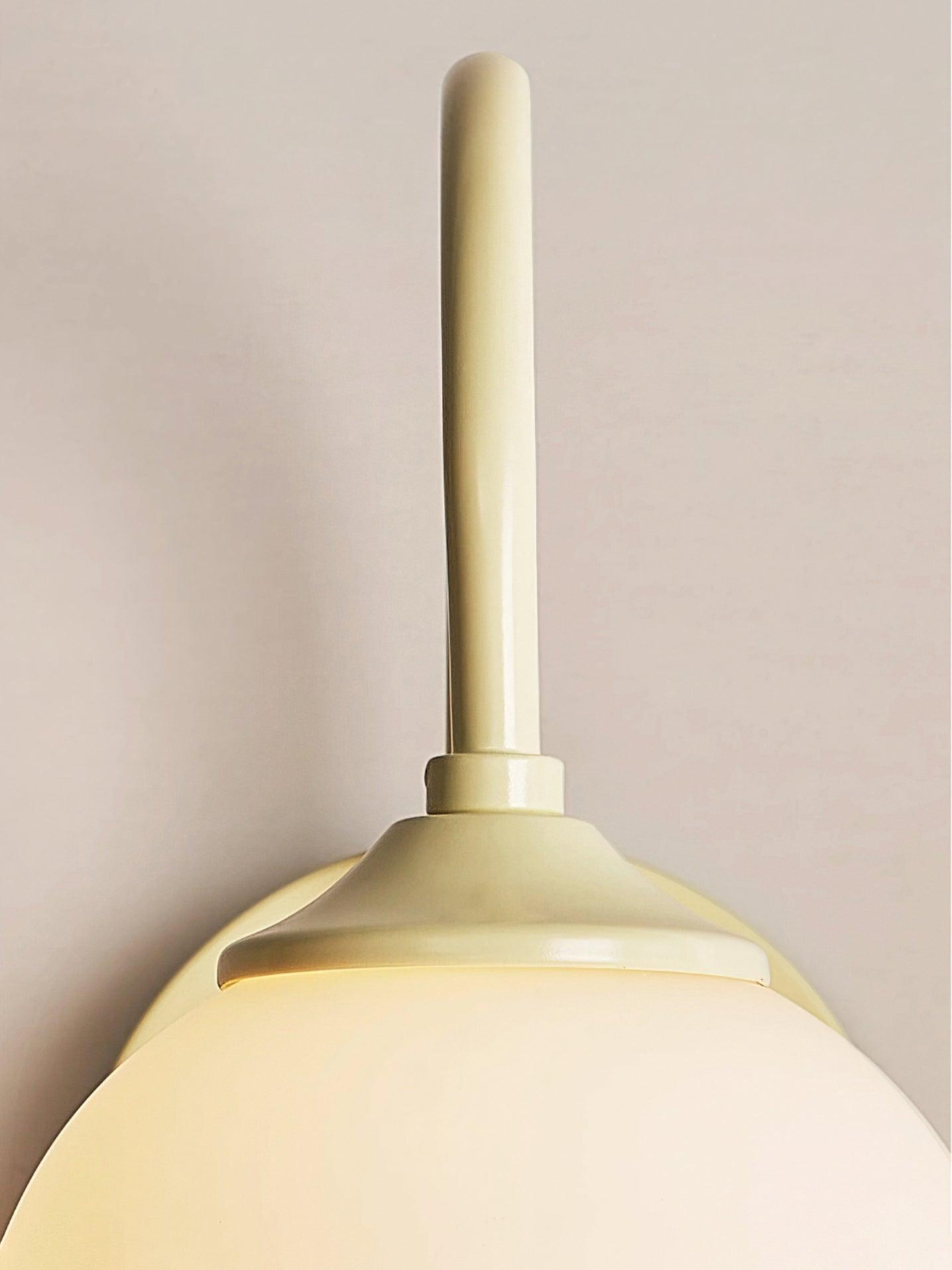 Milk White Floral Wall Lamp - Lamp Outdoor
