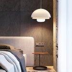 Milk White Layer Pendant Lamp - Lamp Outdoor