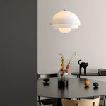 Milk White Layer Pendant Lamp - Lamp Outdoor