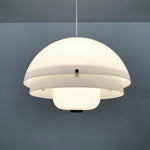 Milk White Layer Pendant Lamp - Lamp Outdoor