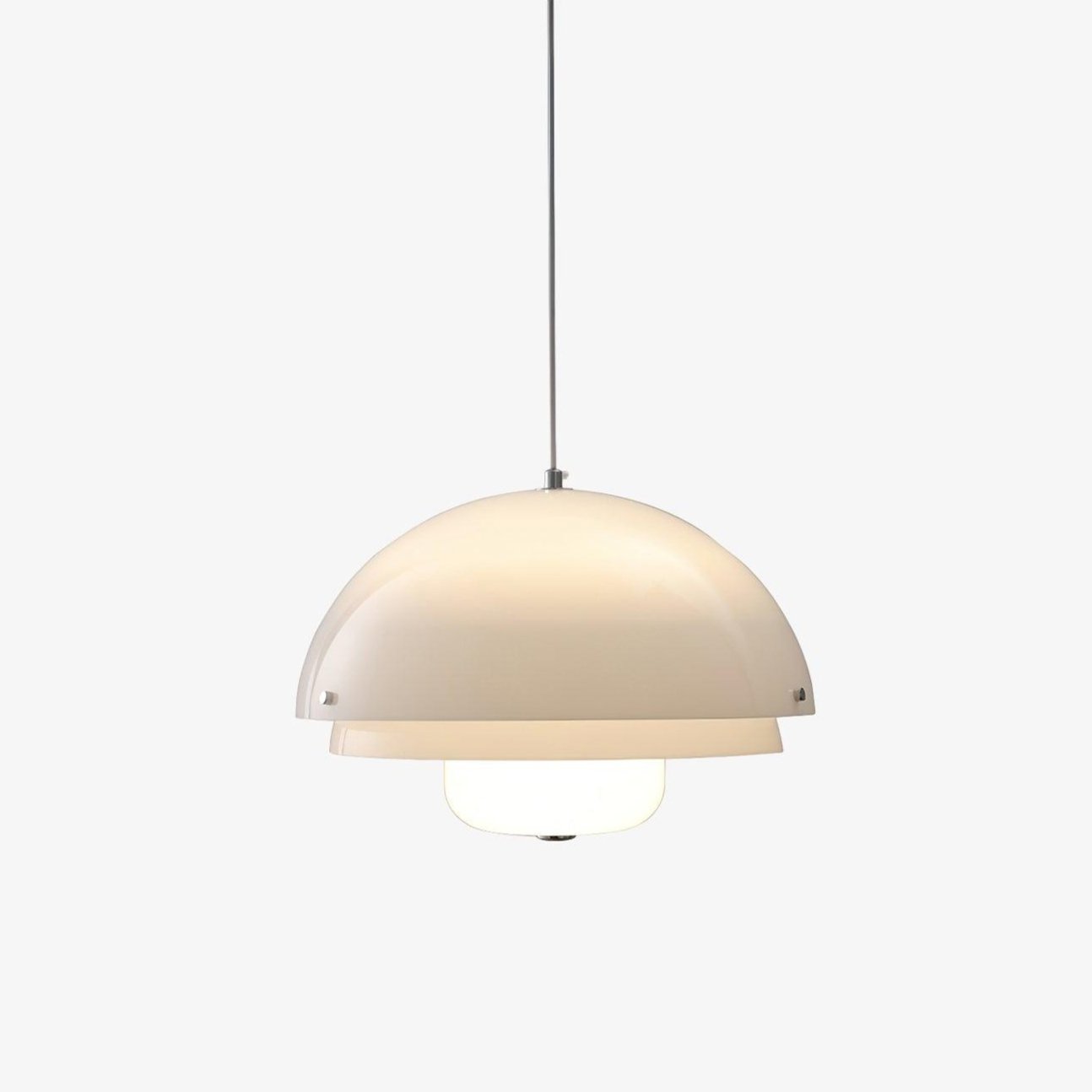 Milk White Layer Pendant Lamp - Lamp Outdoor