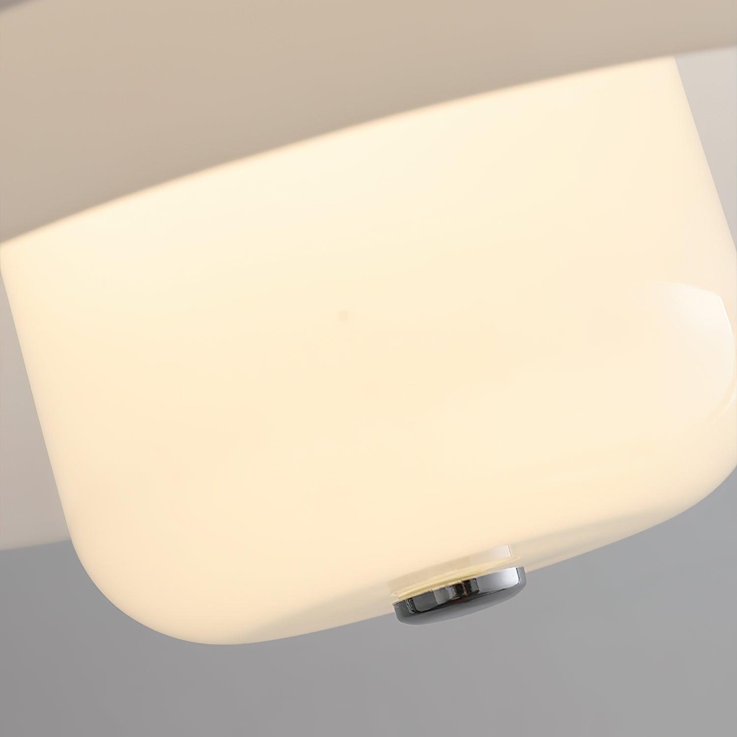 Milk White Layer Pendant Lamp - Lamp Outdoor