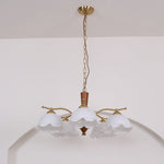 Daisy Vintage Glass Chandelier - Lamp Outdoor