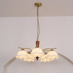Daisy Vintage Glass Chandelier - Lamp Outdoor