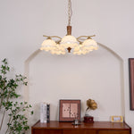 Daisy Vintage Glass Chandelier - Lamp Outdoor