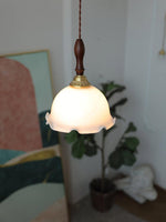 Milky Flower Pendant Light - Lamp Outdoor