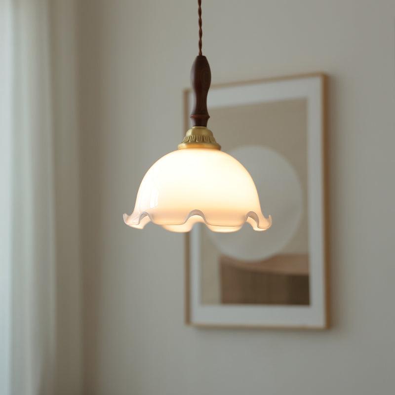 Milky Flower Pendant Light - Lamp Outdoor