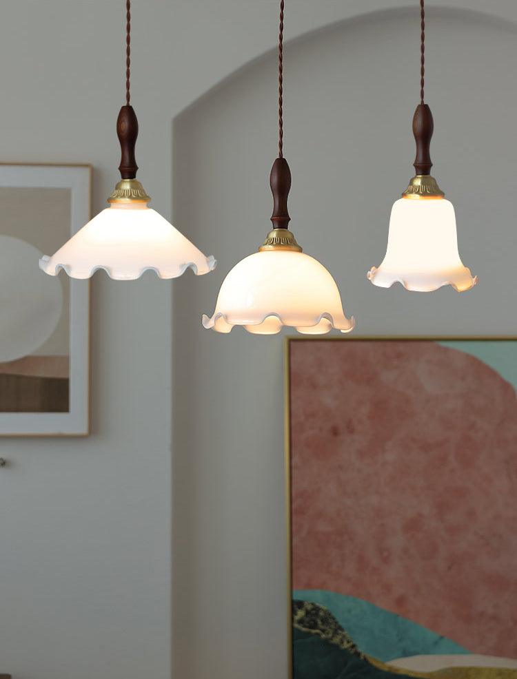 Milky Flower Pendant Light - Lamp Outdoor