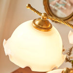 Daisy Vintage Glass Chandelier - Lamp Outdoor