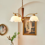 Daisy Vintage Glass Chandelier - Lamp Outdoor