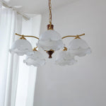 Daisy Vintage Glass Chandelier - Lamp Outdoor