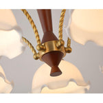 Daisy Vintage Glass Chandelier - Lamp Outdoor