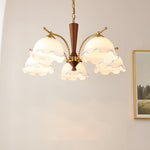 Daisy Vintage Glass Chandelier - Lamp Outdoor