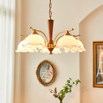 Daisy Vintage Glass Chandelier - Lamp Outdoor