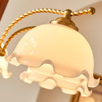 Daisy Vintage Glass Chandelier - Lamp Outdoor