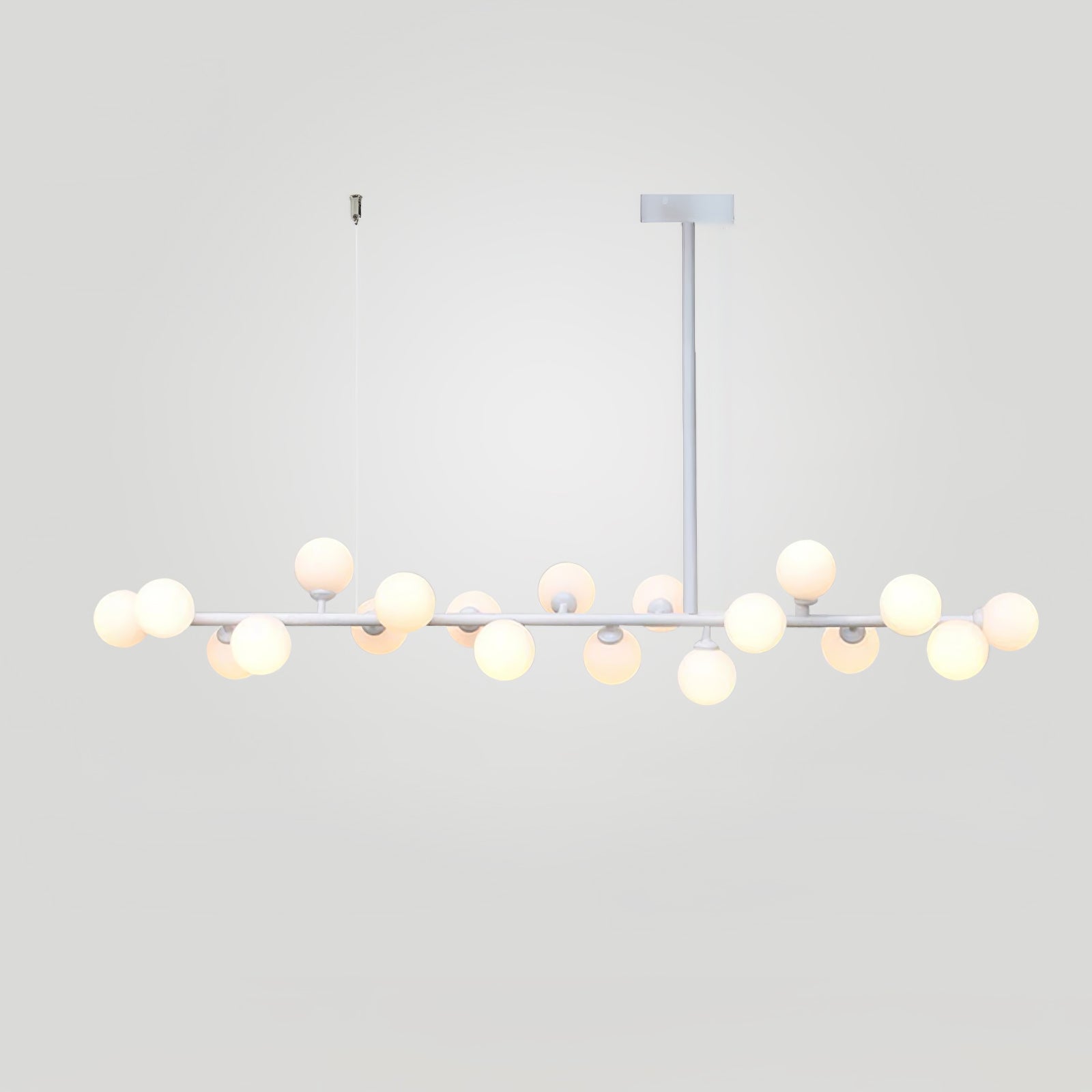 Lumiray Black Linear Globe Pendant Light - Lamp Outdoor