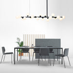 Lumiray Black Linear Globe Pendant Light - Lamp Outdoor