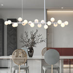 Lumiray Black Linear Globe Pendant Light - Lamp Outdoor