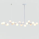 Lumiray Black Linear Globe Pendant Light - Lamp Outdoor