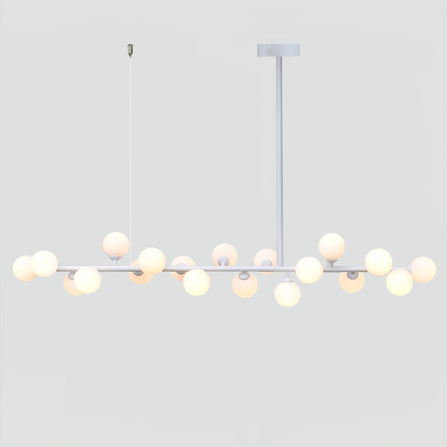Lumiray Black Linear Globe Pendant Light - Lamp Outdoor