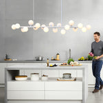 Lumiray Black Linear Globe Pendant Light - Lamp Outdoor