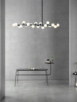 Lumiray Black Linear Globe Pendant Light - Lamp Outdoor