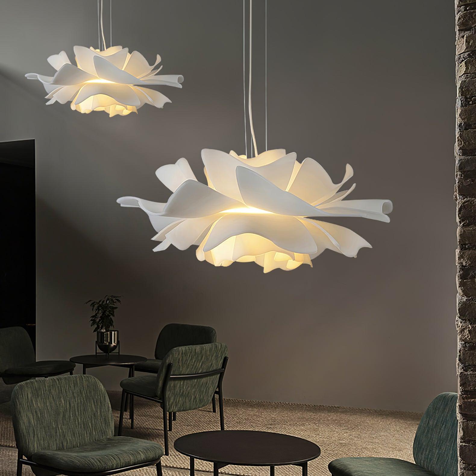 Lotus Flower Pendant Lamp - Lamp Outdoor