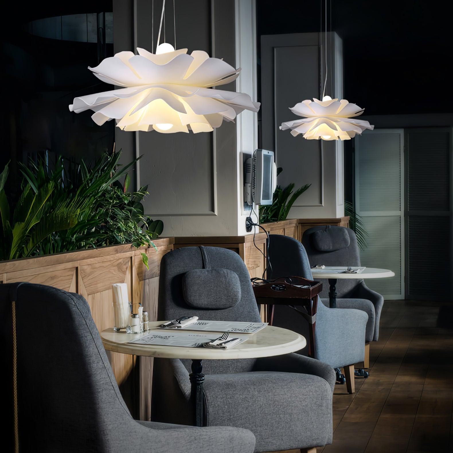 Lotus Flower Pendant Lamp - Lamp Outdoor