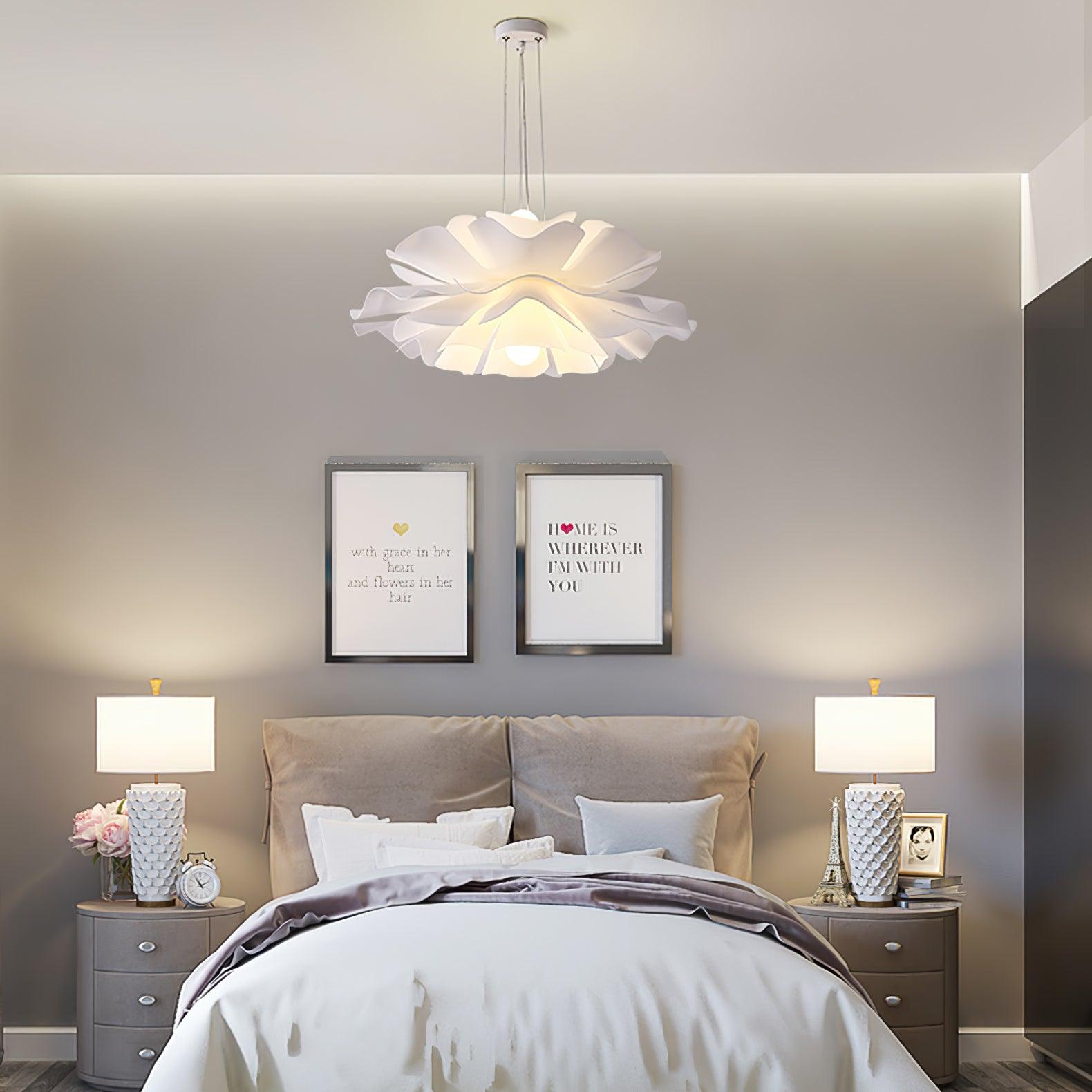 Lotus Flower Pendant Lamp - Lamp Outdoor