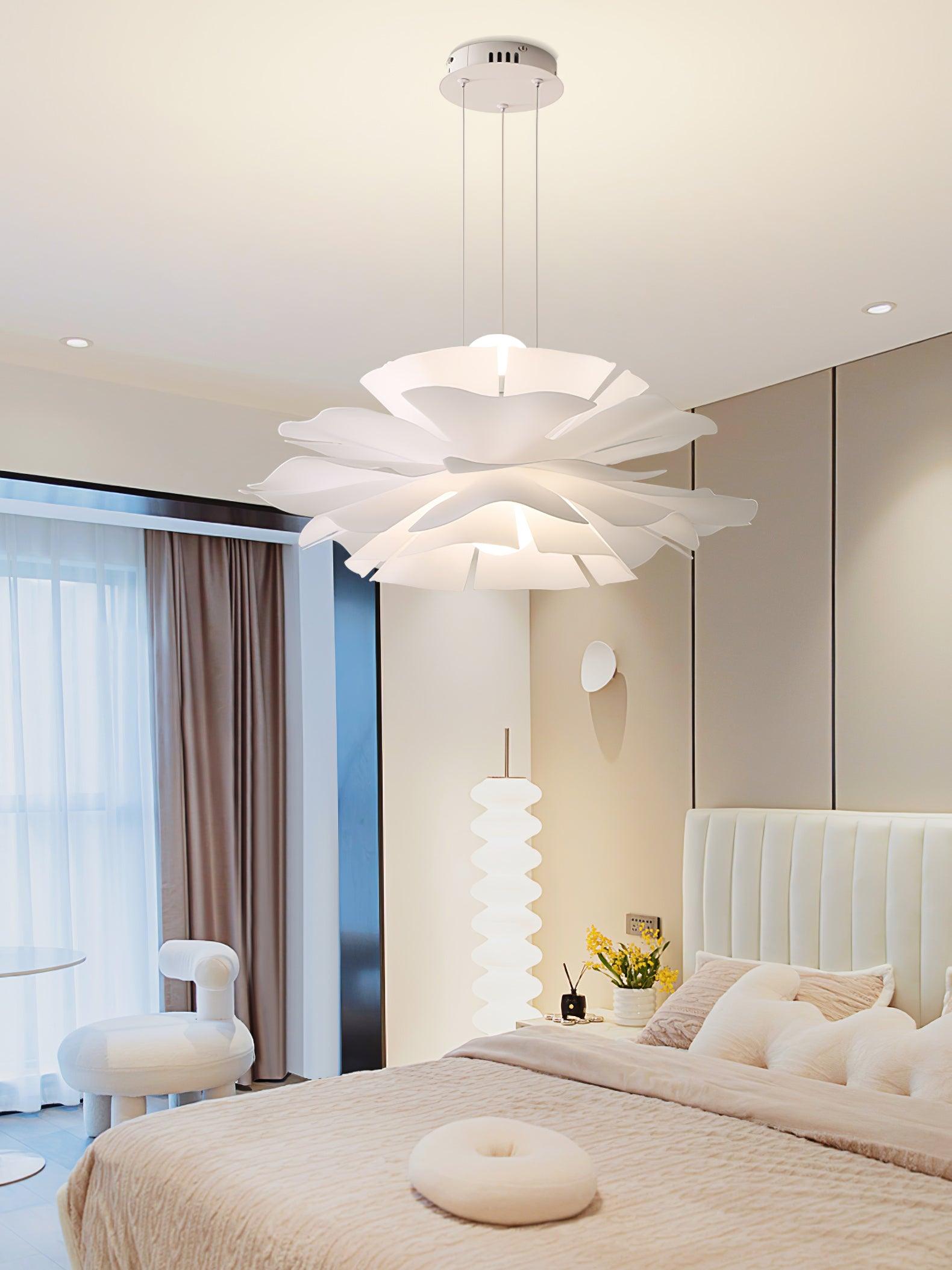 Lotus Flower Pendant Lamp - Lamp Outdoor