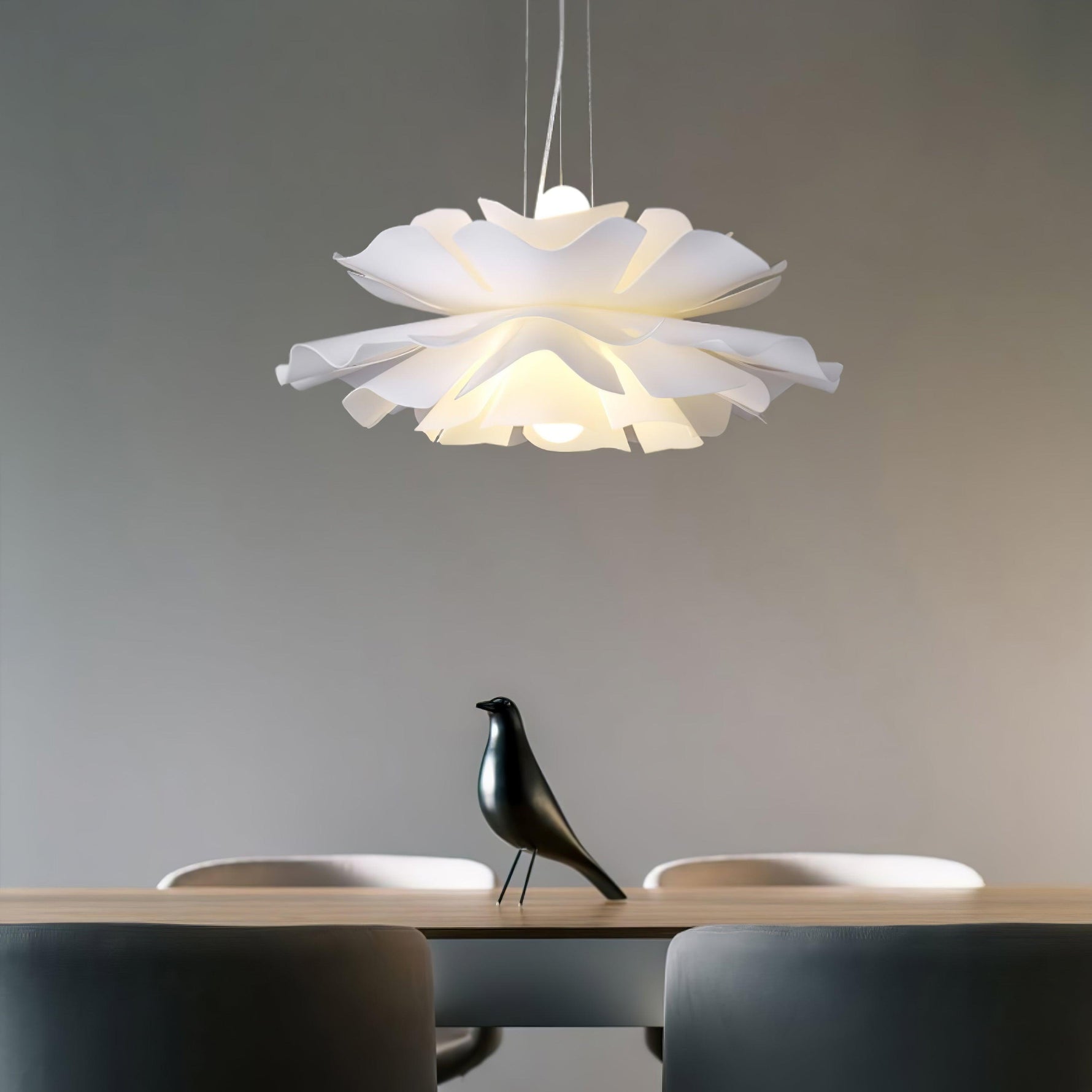 Lotus Flower Pendant Lamp - Lamp Outdoor