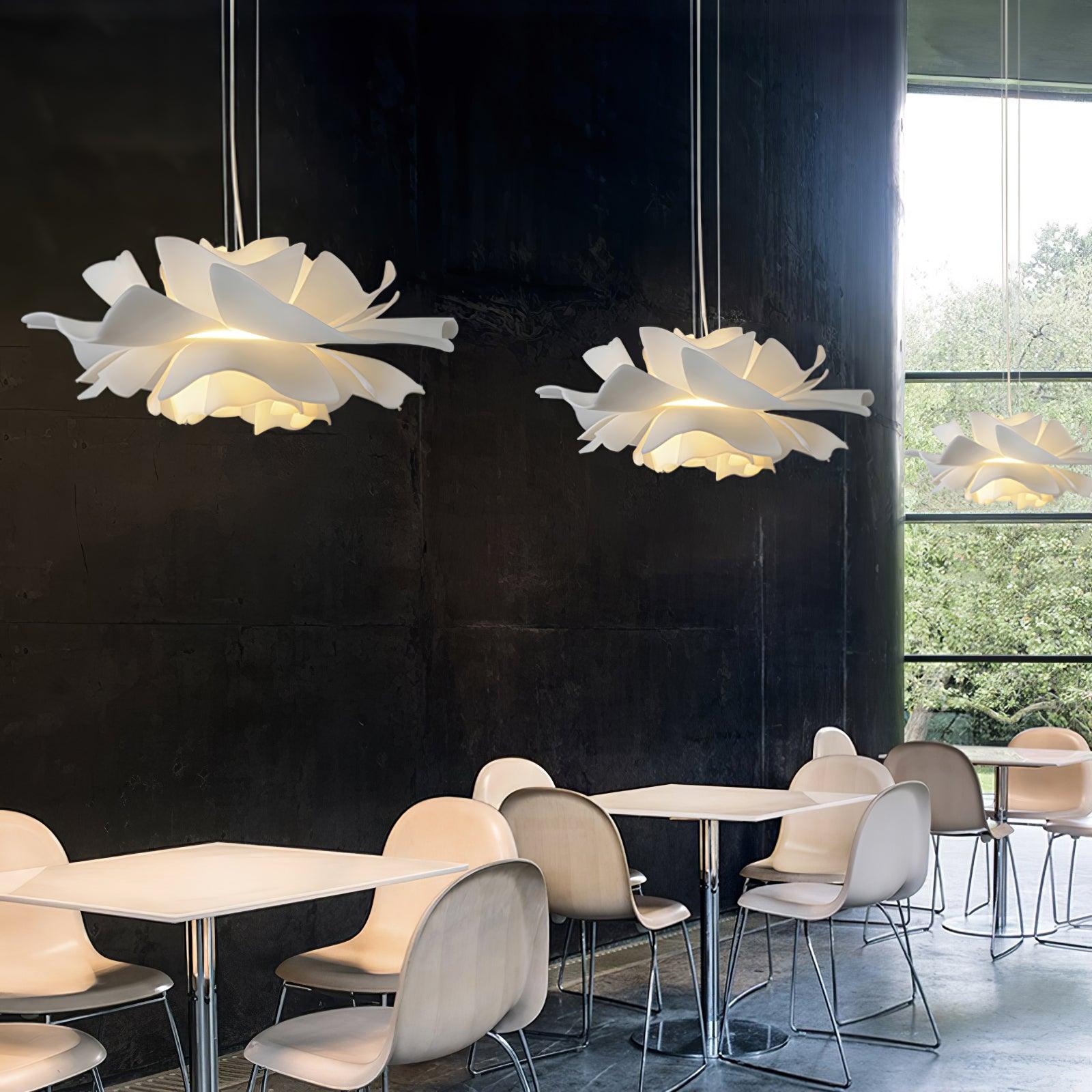 Lotus Flower Pendant Lamp - Lamp Outdoor