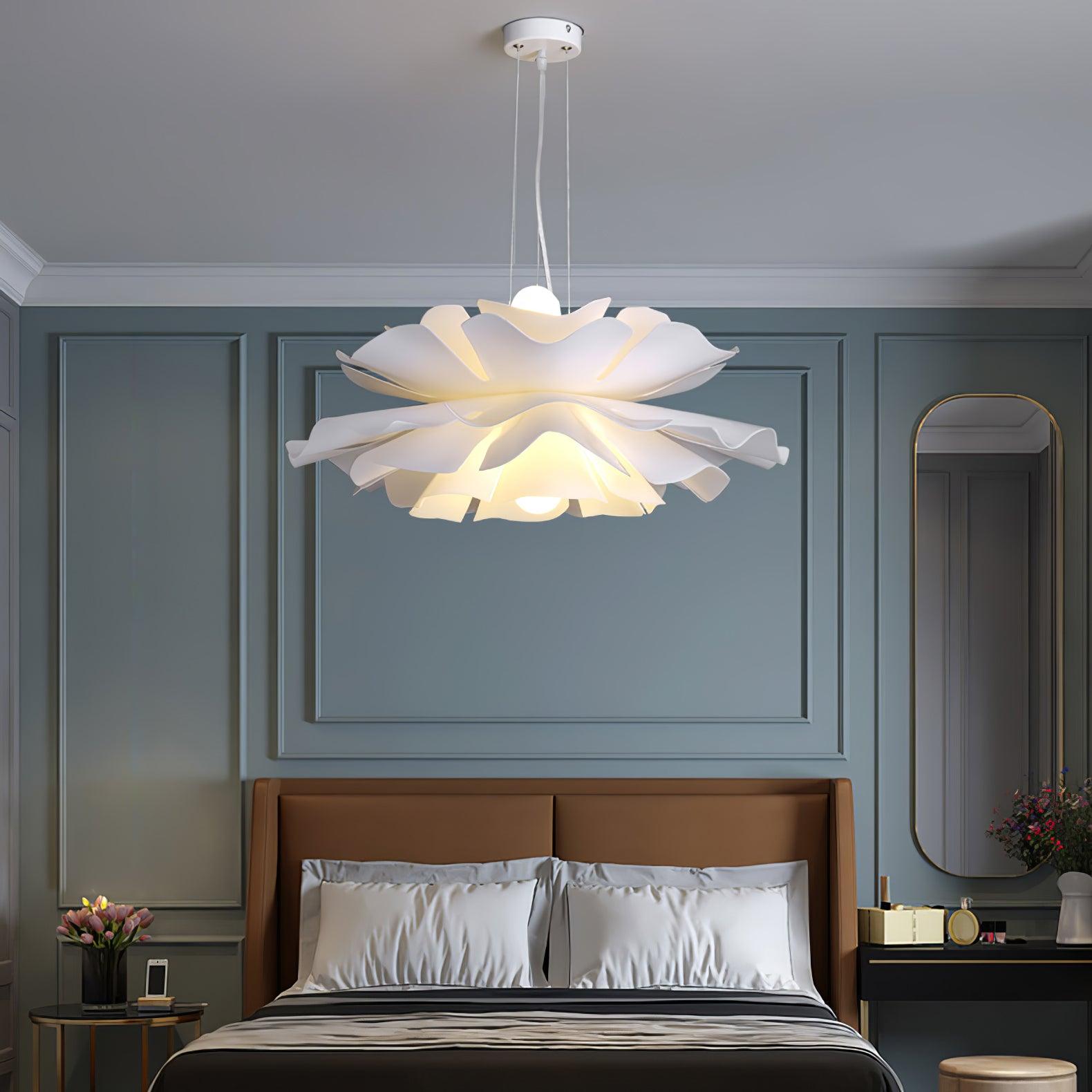 Lotus Flower Pendant Lamp - Lamp Outdoor