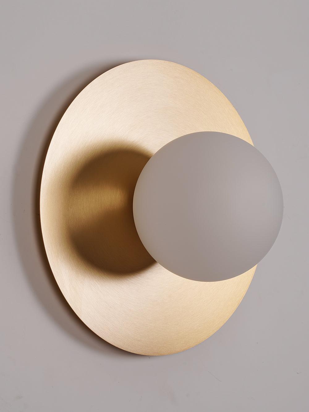 Round Glass Art Wall Lamp - Lamp Outdoor